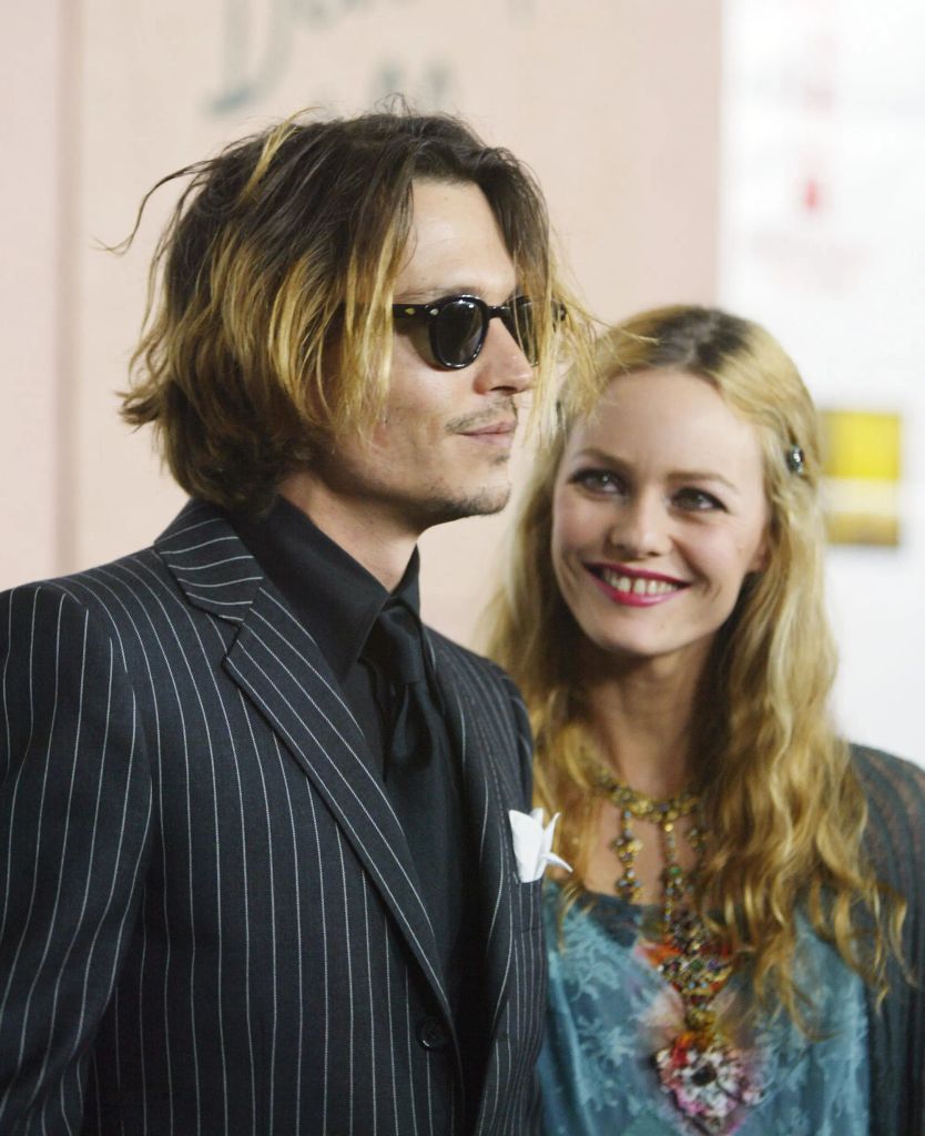 Johnny Depp with Vanessa Paradis