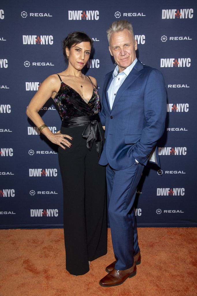 Kadia Saraf and Terry Serpico attend the 2022 Dances With Films New York