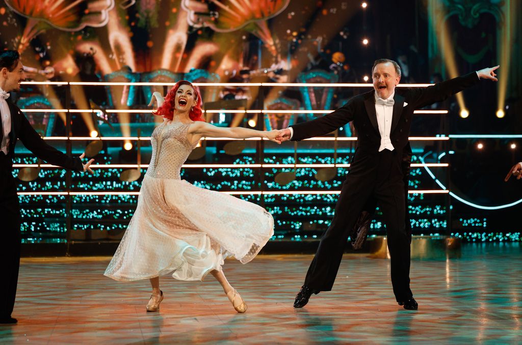 Dianne and Chris dazled the judges at Blackpool's Tower Ballroom