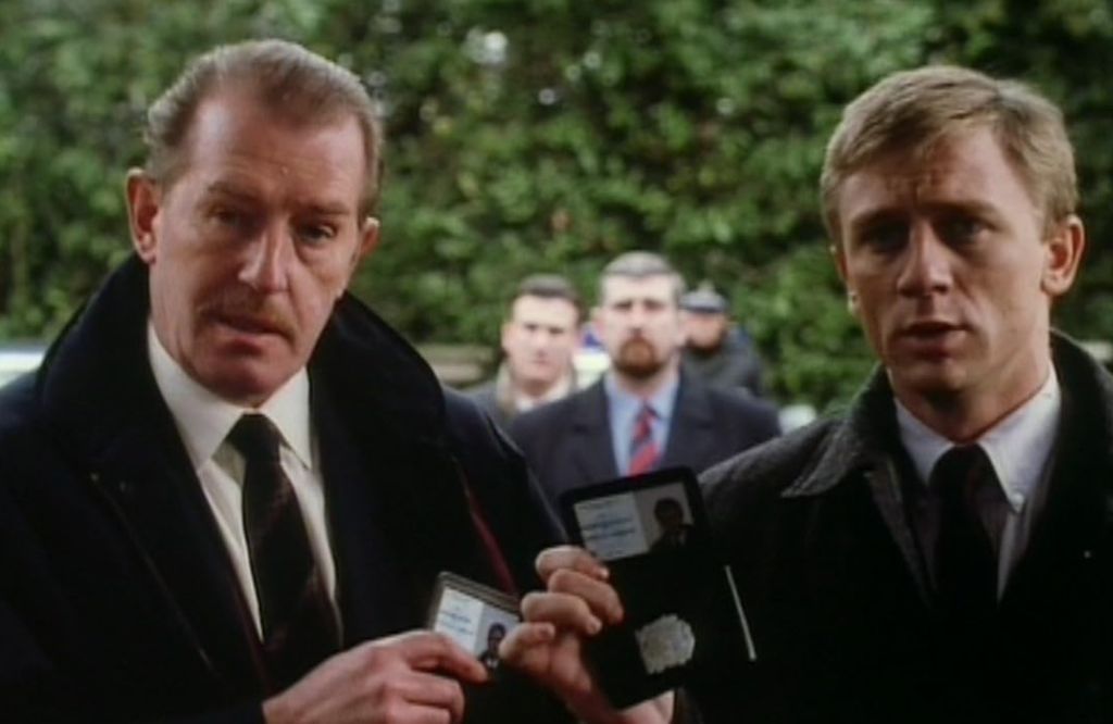 Corin Redgrave and Daniel Craig in The Ice House