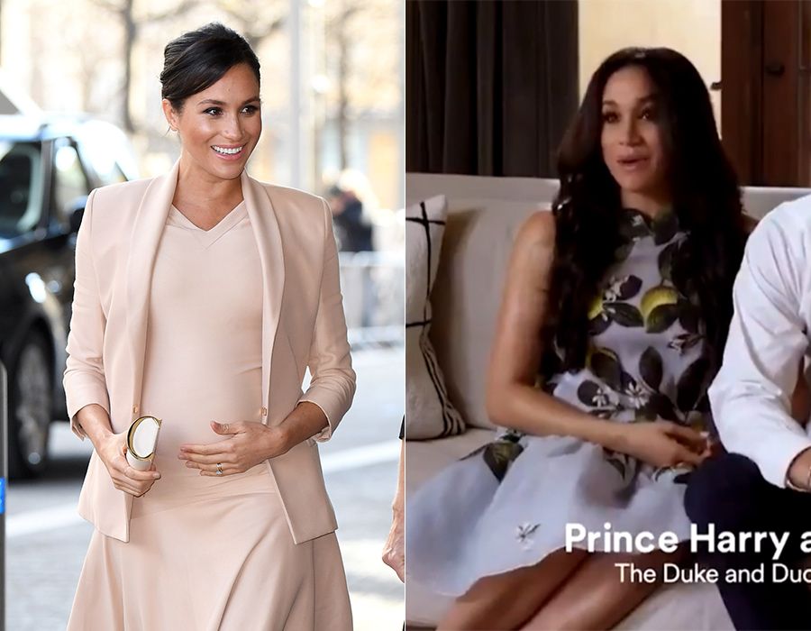 meghan markle 5 months pregnant almost six