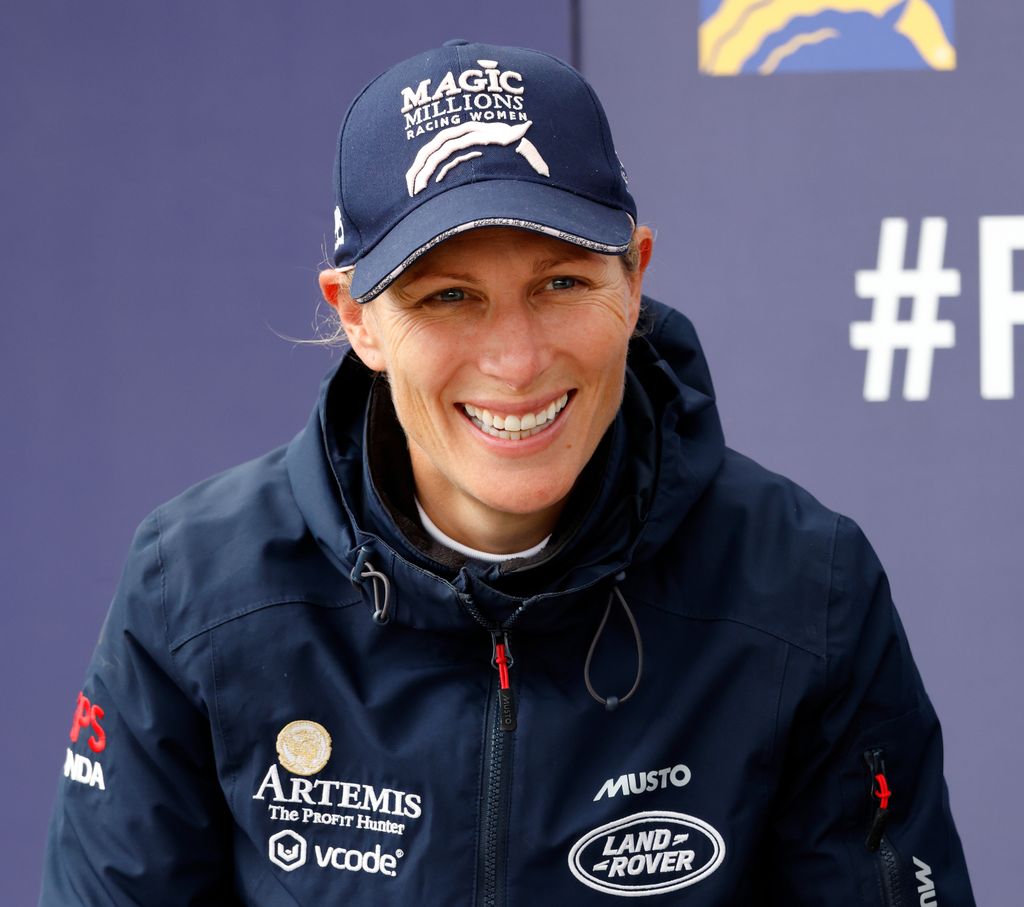 Zara Tindall attends day 2 of the 2023 Festival of British Eventing at Gatcombe Park on August 5, 2023 in Stroud, England
