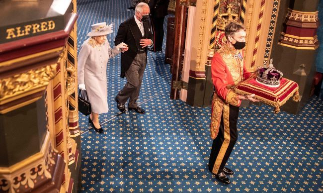 the queen state opening parliament