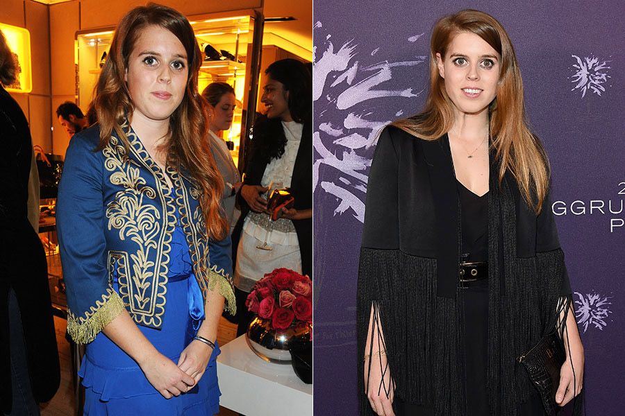 princess beatrice then and now new