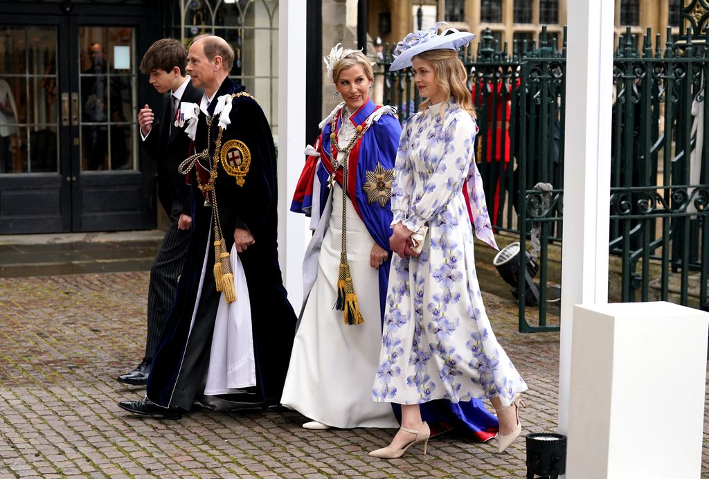 Duchess Sophie looked incredible as she arrived with her family to the King's coronation