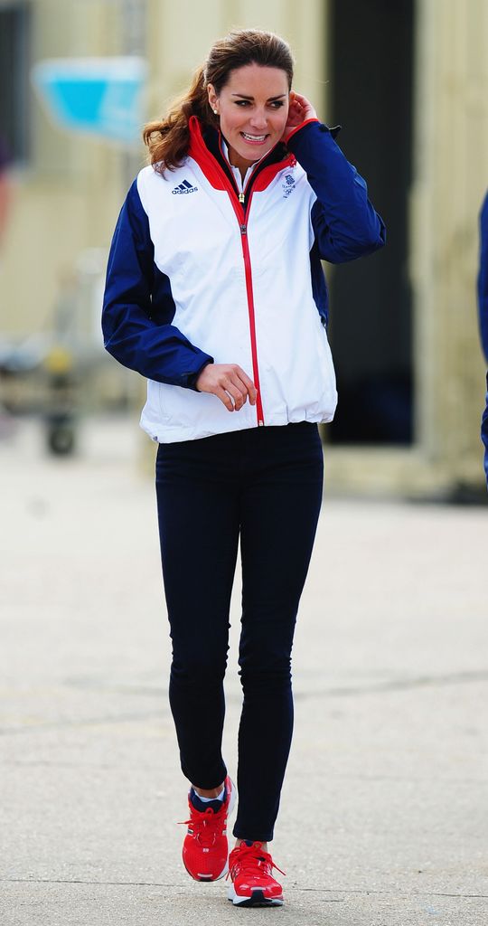 Princess Kate watching the 2012 Olympics