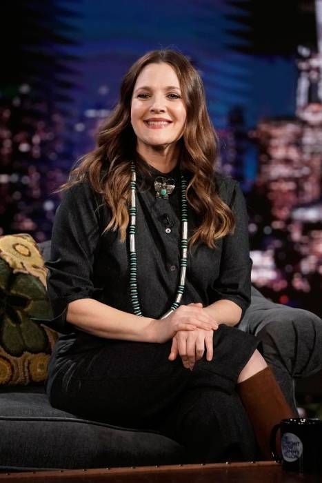 drew barrymore sparks reaction crying photo