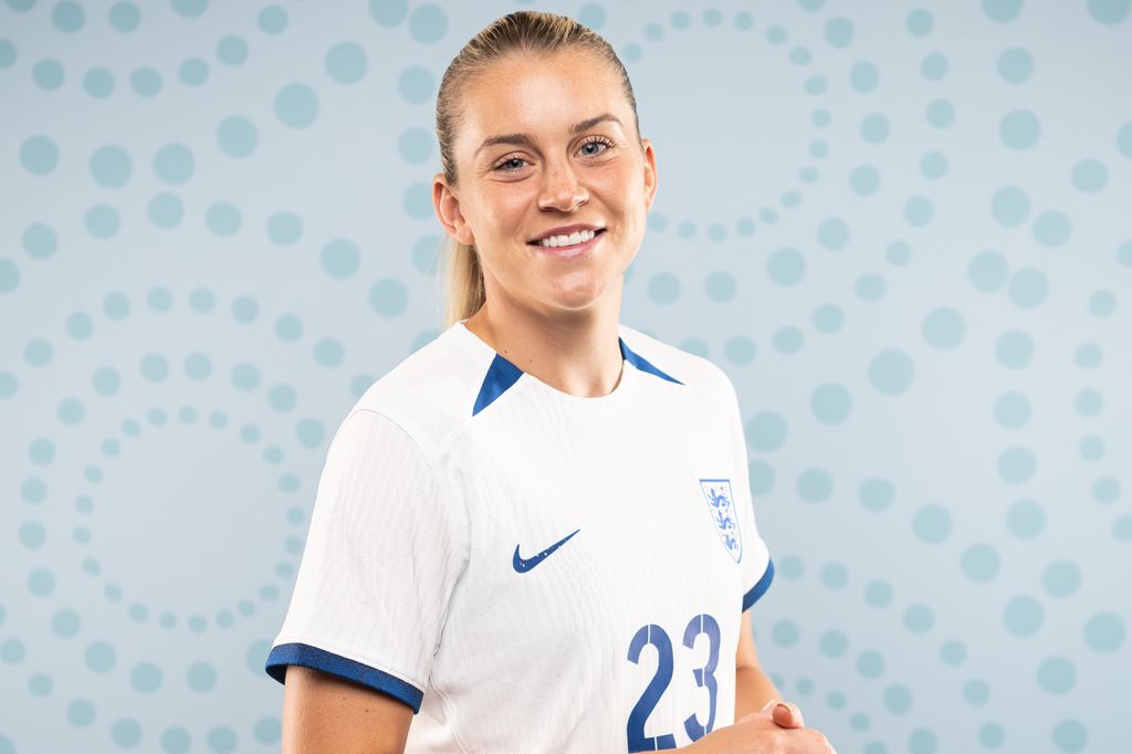 BRISBANE, AUSTRALIA - JULY 18: Alessia Russo of England poses during the official FIFA Women's World Cup Australia & New Zealand 2023 portrait session on July 18, 2023 in Brisbane, Australia