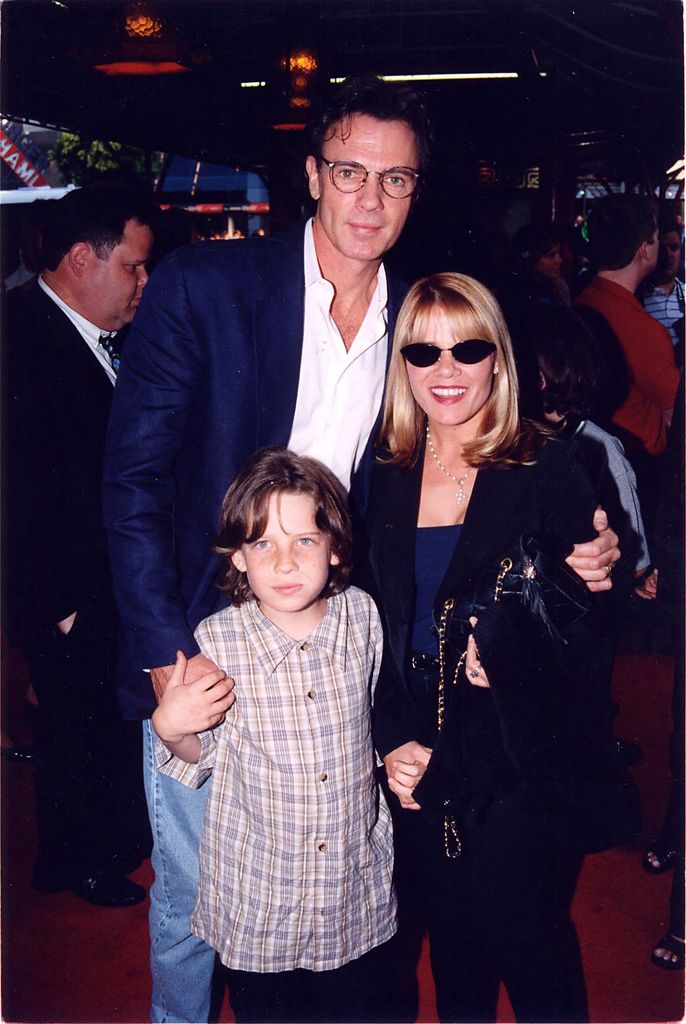 Rick Springfield, Barbara Porter Springfield and son