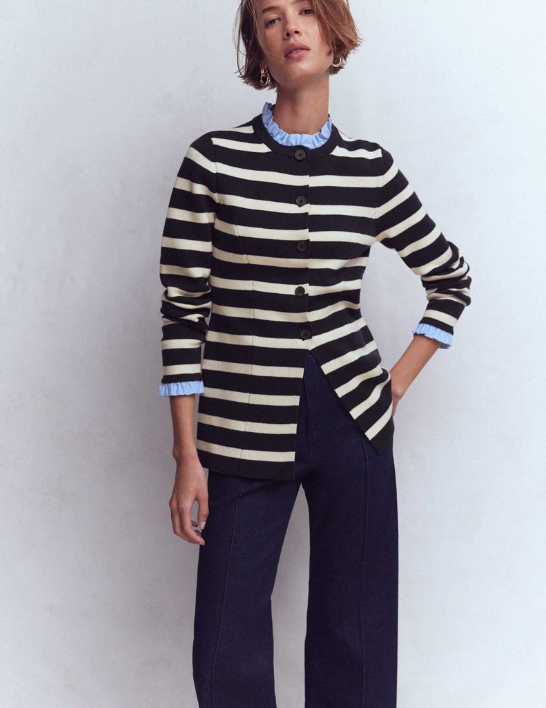 Boden Striped Cardigan