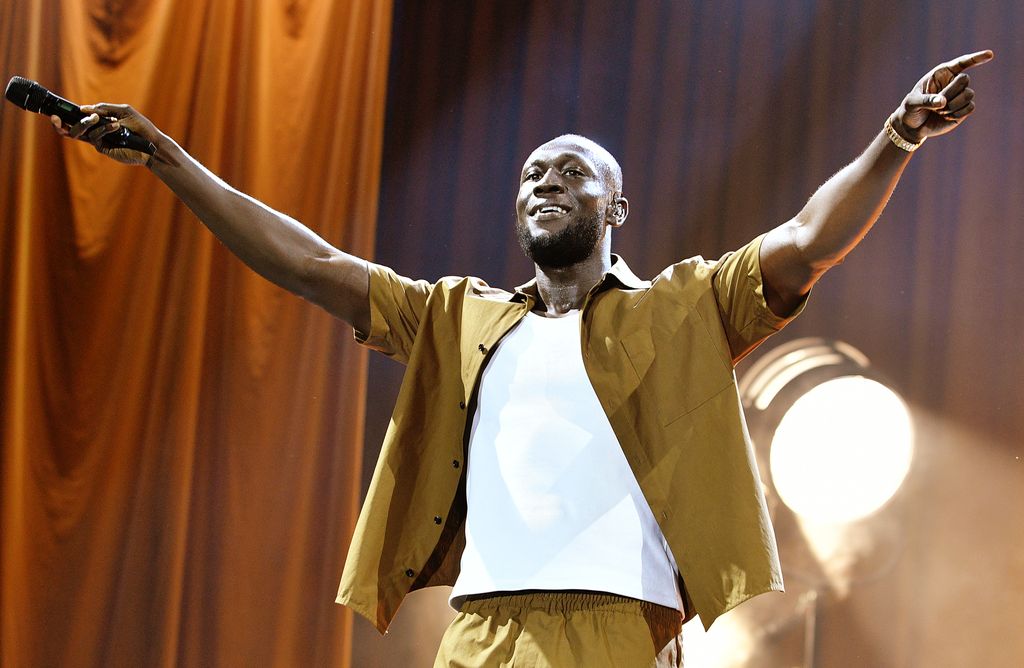 Stormzy performs at All Points East Festival 2023 during his 'This Is What We Mean Day' at Victoria Park