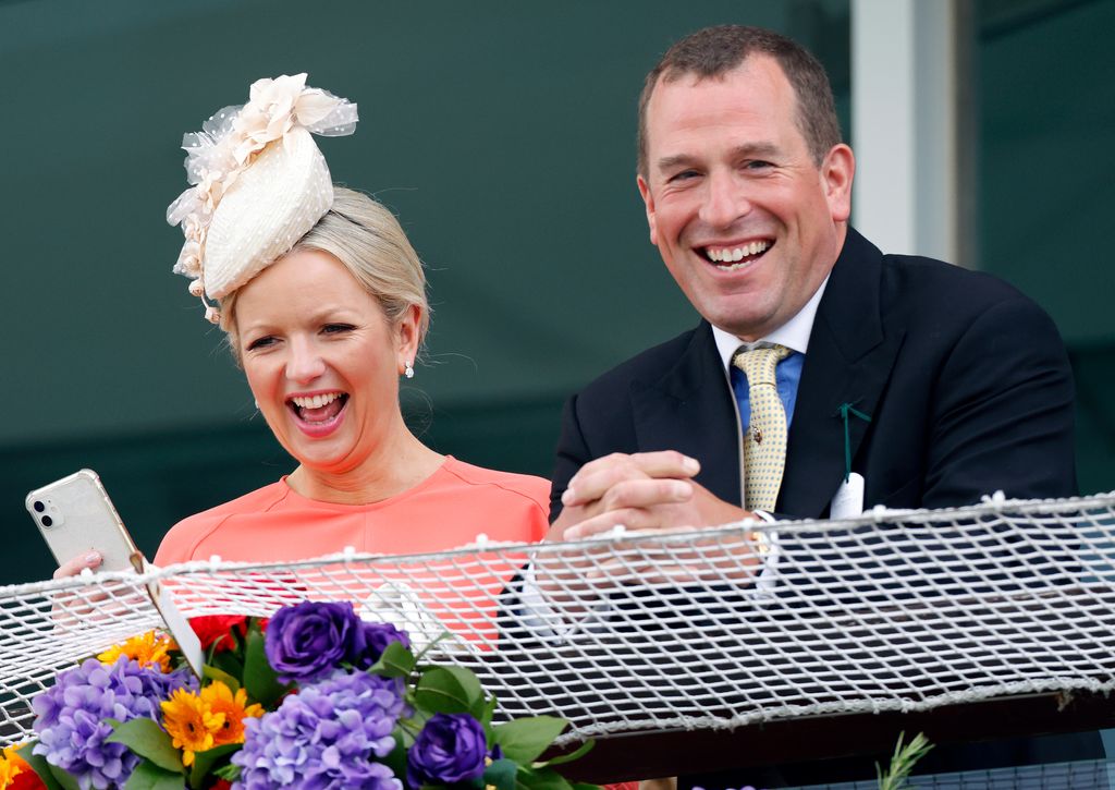 Lindsay Wallace and Peter Phillips made their public debut at the Epsom Derby last year