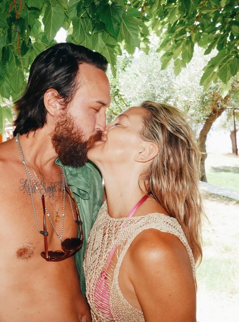 Photo shared by Kate Hudson on Instagram July 2025 from a vacation to Greece, featuring herself and her fiancé Danny Fujikawa