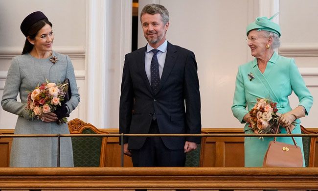 Crown Princess Mary, Crown Prince Frederik and Queen Margrethe