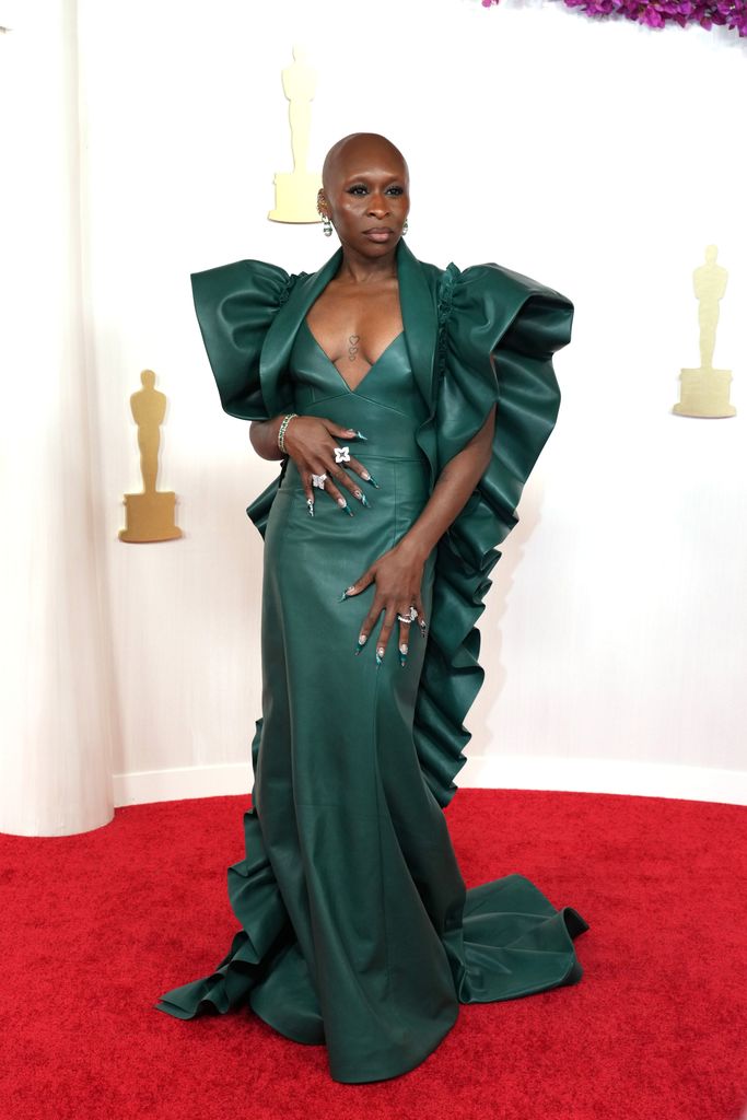 Cynthia Erivo attends the 96th Annual Academy Awards on March 10, 2024 in Hollywood, California. 