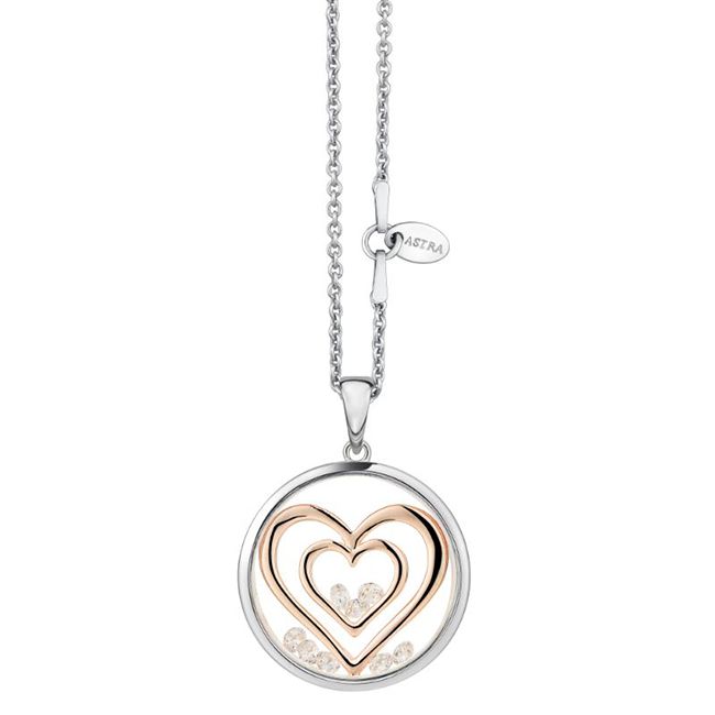 astra heart necklace