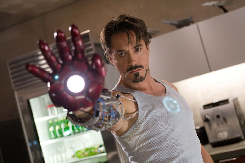 Robert Downey Jr as Iron Man