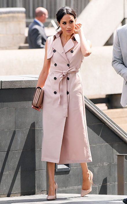 meghanmarkle pink outfitlondon