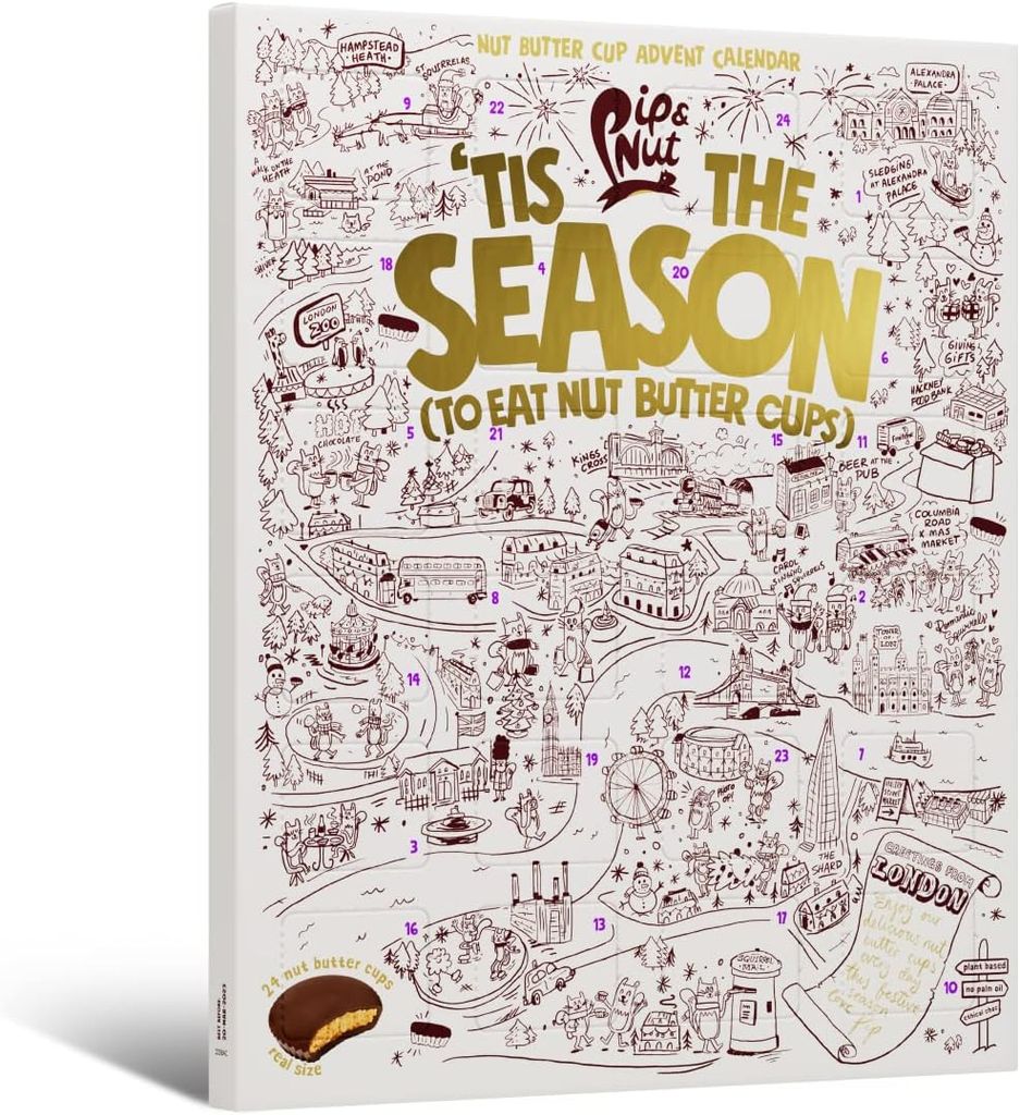 Pip and Nut's Chocolate Nut Butter Cup Advent Calendar