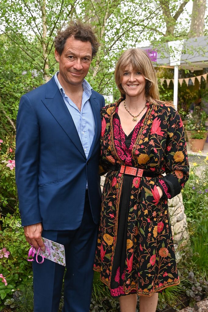 Dominic West married his wife Catherine in 2010