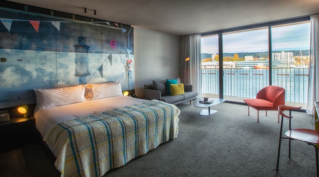 The rooms have amazing views