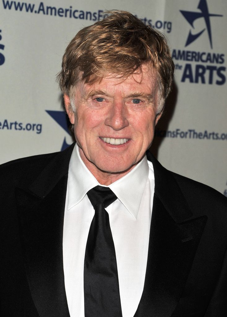 photo of robert redford in suit