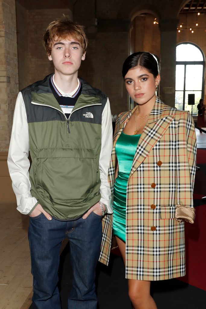 Lennon Gallagher and Molly Gallagher attend the World Premiere of "Liam Gallagher: As It Was" at Alexandra Palace on June 06, 2019 in London