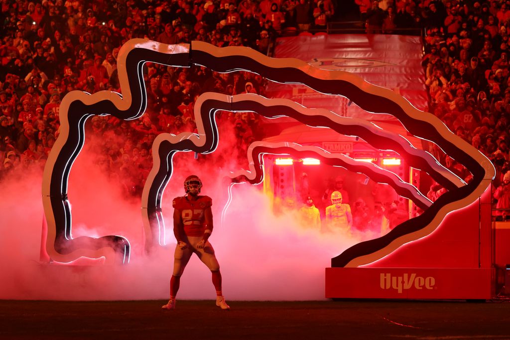 Travis loves hearing his thousands of fans cheer him on