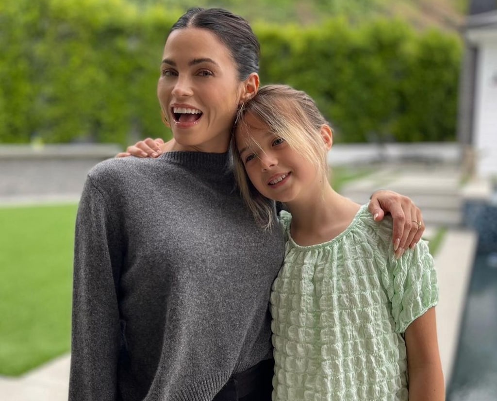 Photo shared by Jenna Dewan on Instagram June 2023 with her daughter Everly in honor of her tenth birthday