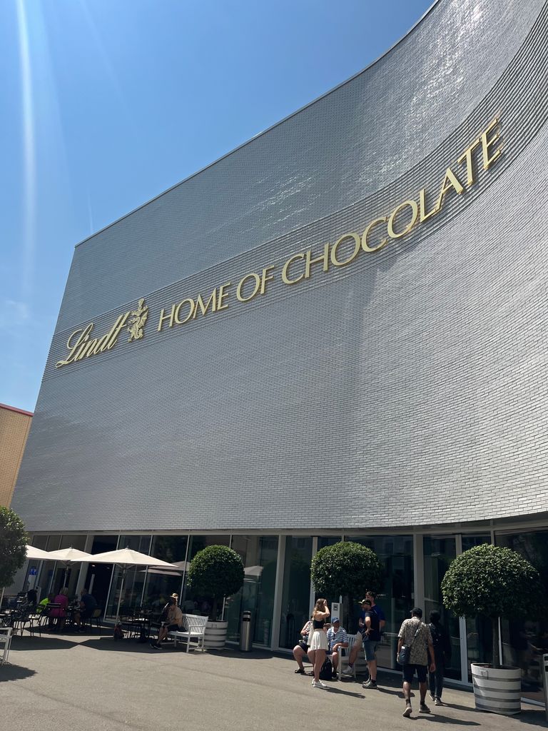 We simply had to pay a visit to the Lindt chocolate factory