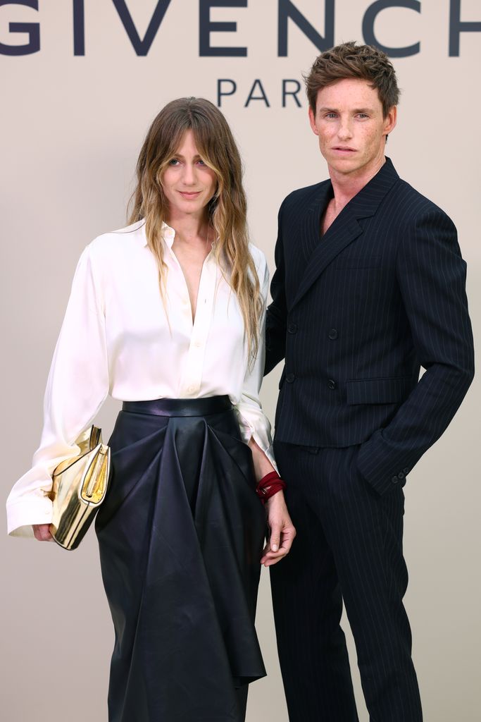 Hannah Bagshawe and Eddie Redmayne 