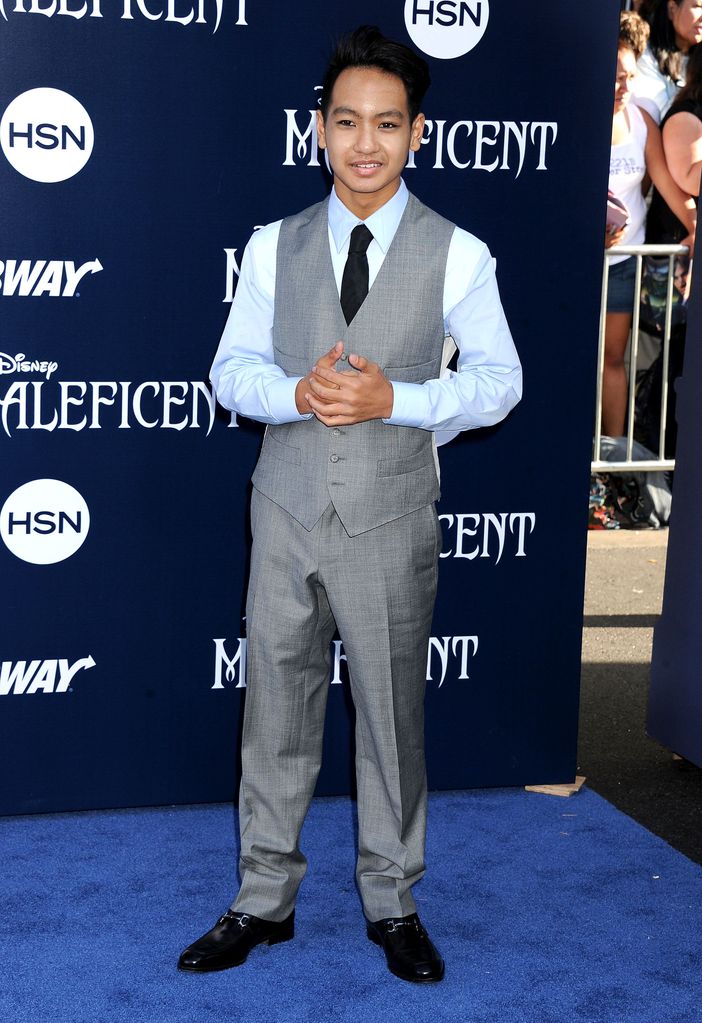 Maddox looked dapper back in 2014 whilst supporting mum Angelina at the Los Angeles Maleficent premiere