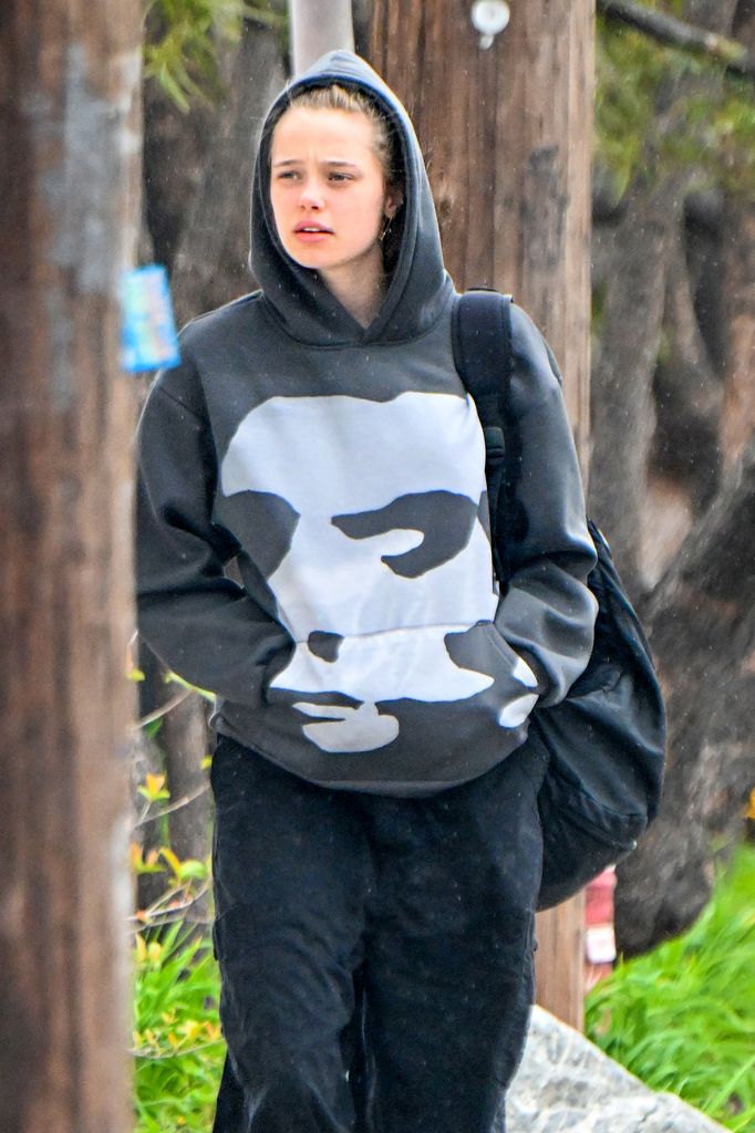 Shiloh Jolie walks the streets of LA