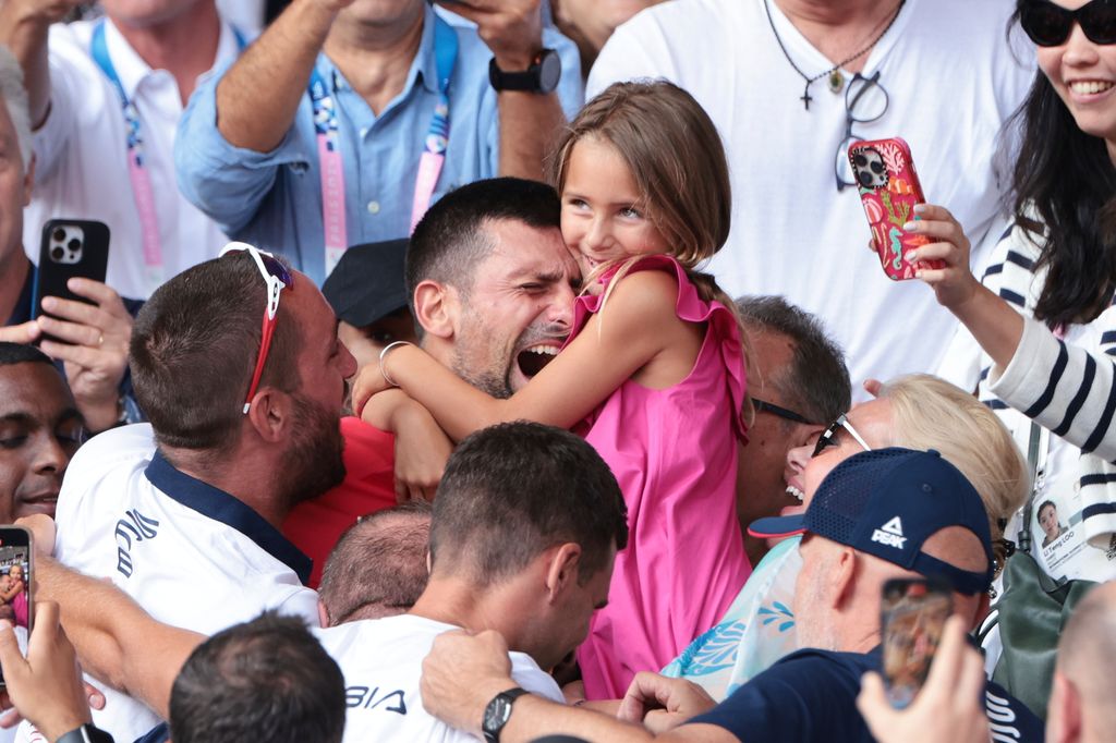 Tara has been at many of her father's matches