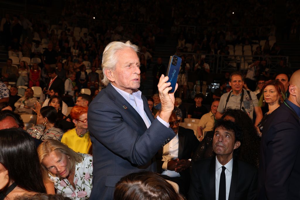 michael douglas taormina film fest