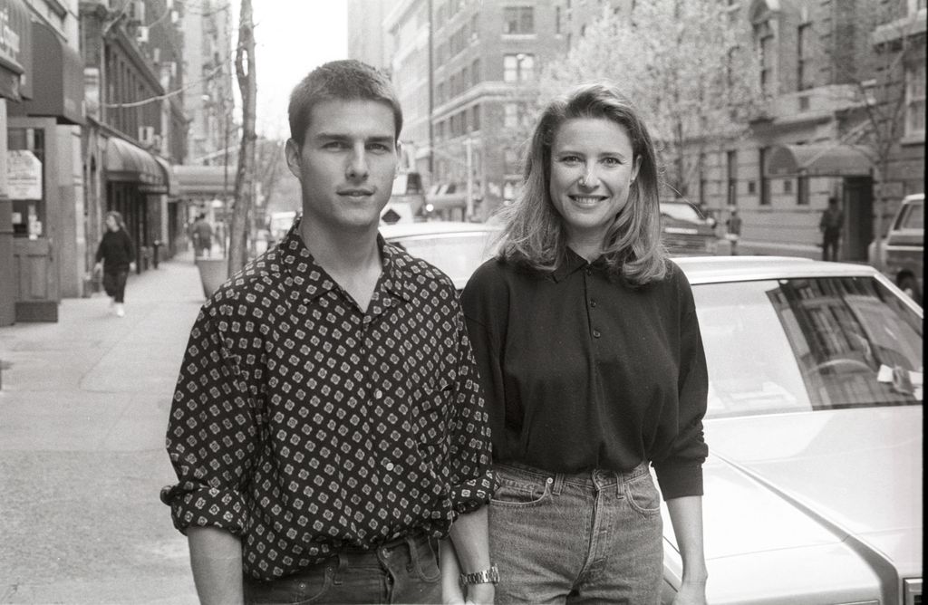 Tom Cruise and Mimi Rogers