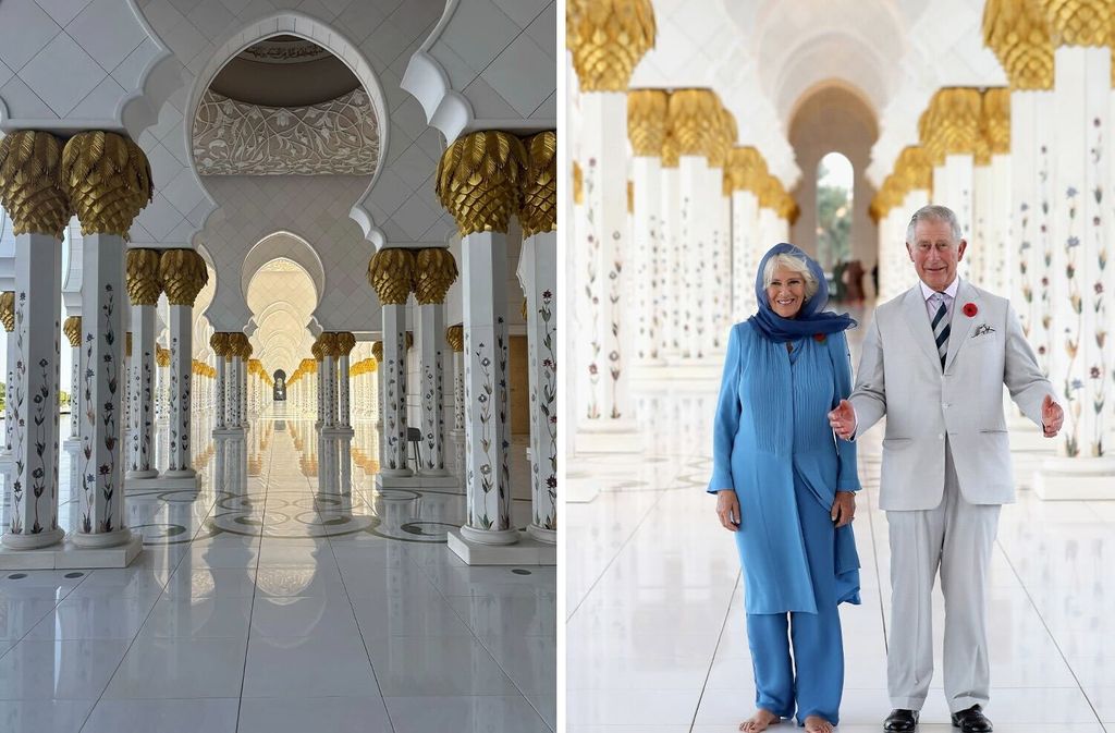 J'ai visité le même endroit que Charles et Camilla presque dix ans plus tard !