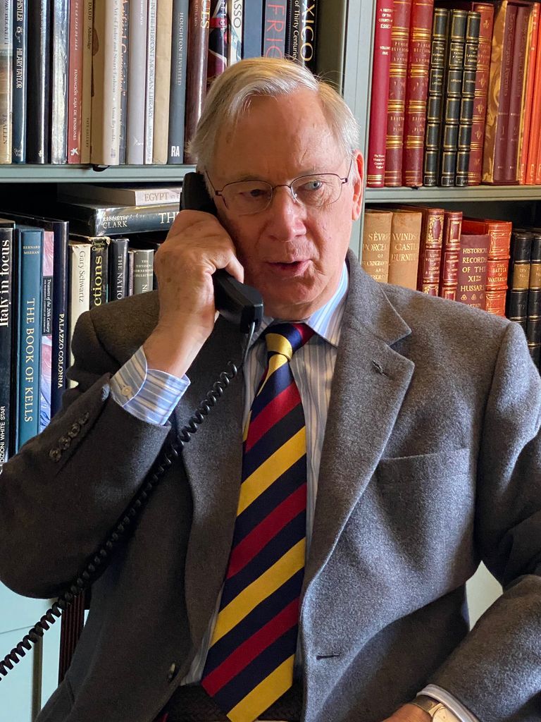 duke of gloucester on phone 