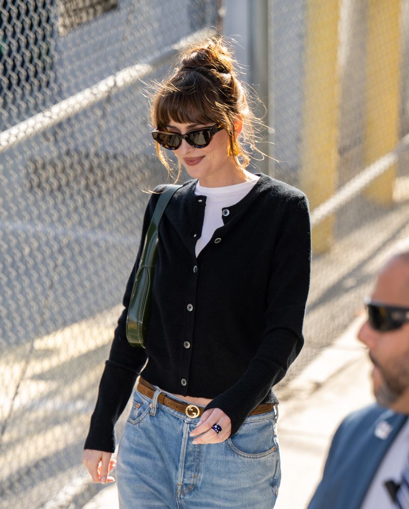 Dakota Johnson was spotted supporting Chris Martin at Coldplay
