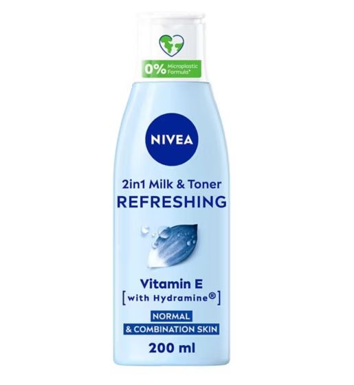  NIVEA 2-in-1 Face Cleanser & Toner