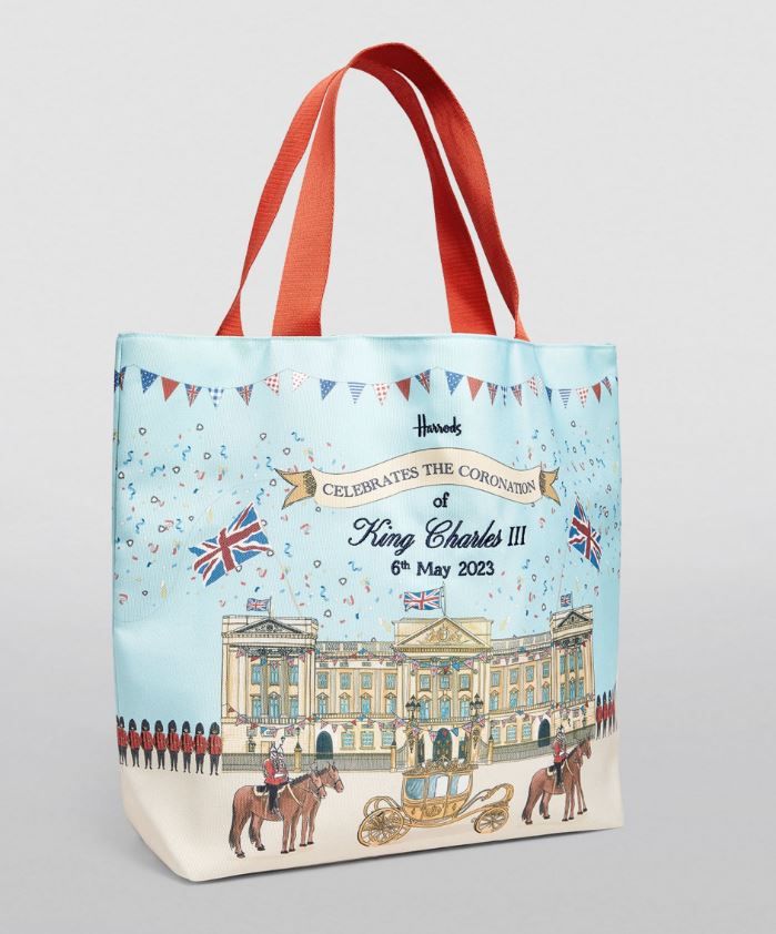 Coronation tote bags for royal fans From M&S to Harrods, Amazon & More