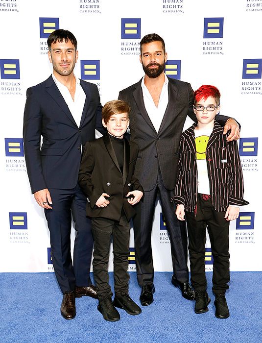 ricky martin sons