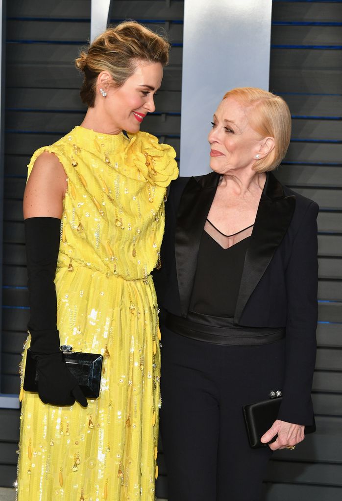 Sarah and Holland at the 2018 Vanity Fair Oscar Party