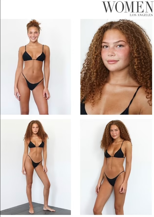 Isabella showcases her incredible figure in string bikini 