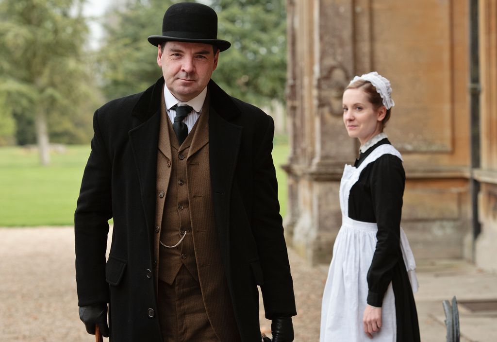 Brendan Coyle and Joanne Froggatt in Downton Abbey