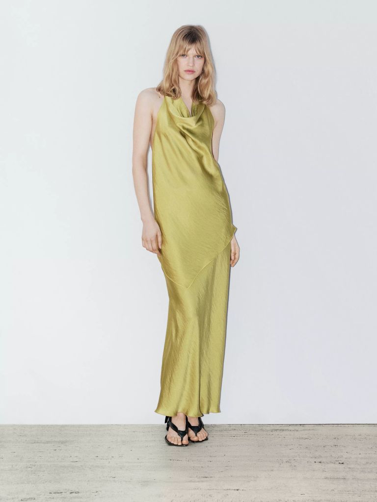 Flowing satin top with bow detail - STUDIO

