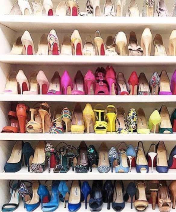 catherine zeta jones house shoe cupboard