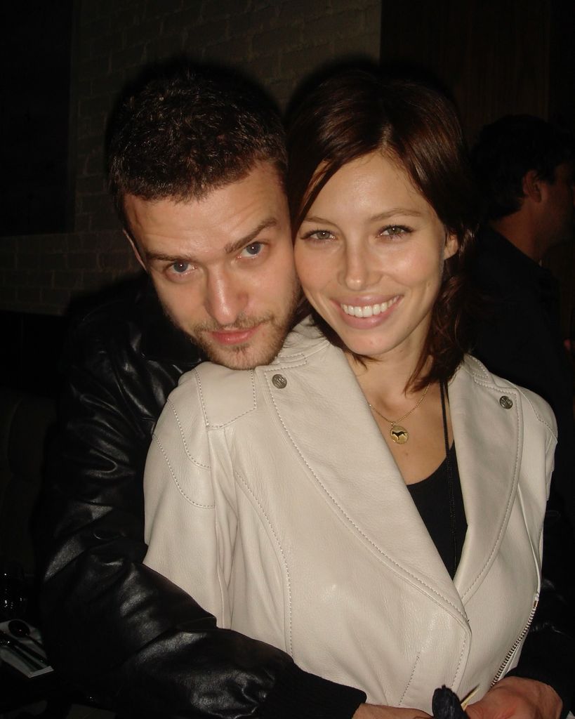 jessica biel and justin timberlake throwback photo