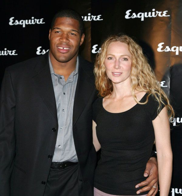 Michael Strahan with his second ex-wife Jean Muggli
