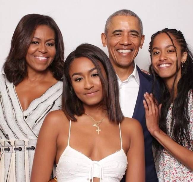 obama family photo